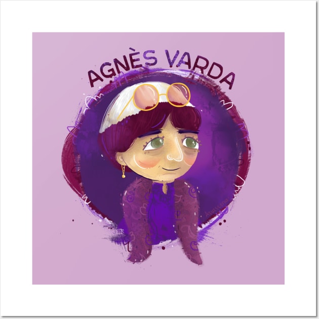 Agnès Varda Wall Art by Susi V